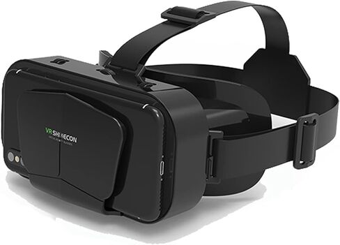 نظارات الواقع الافتراضي من ثافيكزي للموبايلات، نظارات الواقع الافتراضي ثلاثية الابعاد للجوال، نظارات الواقع الافتراضي للافلام والالعاب ثلاثية الابعاد، متوافقة مع جوالات اندرويد/iOS من 4.7 الى 7 انش in Kuwait