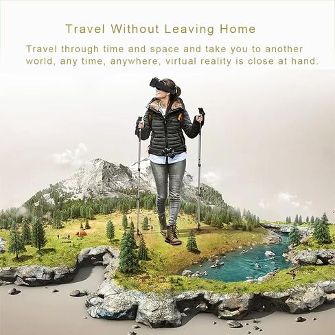 نظارات الواقع الافتراضي من ثافيكزي للموبايلات، نظارات الواقع الافتراضي ثلاثية الابعاد للجوال، نظارات الواقع الافتراضي للافلام والالعاب ثلاثية الابعاد، متوافقة مع جوالات اندرويد/iOS من 4.7 الى 7 انش in Kuwait