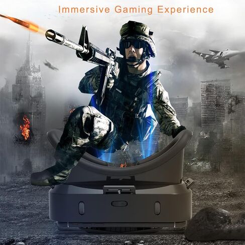 نظارات الواقع الافتراضي من ثافيكزي للموبايلات، نظارات الواقع الافتراضي ثلاثية الابعاد للجوال، نظارات الواقع الافتراضي للافلام والالعاب ثلاثية الابعاد، متوافقة مع جوالات اندرويد/iOS من 4.7 الى 7 انش in Kuwait