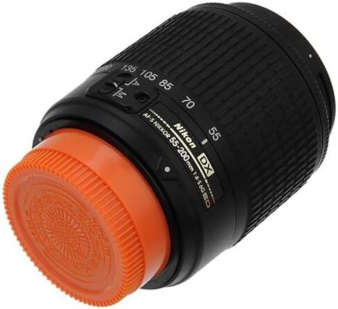 Fotodiox Designer (Gold) Rear Lens Cap Compatible with Nikon F-Mount Lenses (Non-AI, AI, AIS, AF, AFD, AFS, G, DX, FX) in Saudi Arabia