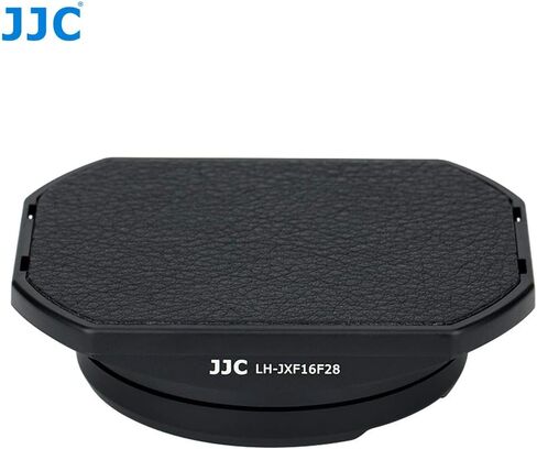JJC Metal Bayonet Lens Hood for Fujinon XF16mmF2.8 R WR Lens, Fujinon XF 16mm F2.8 R WR Lens Hood, Fuji XF 16mm 2.8 Lens Hood, Compatible with FUJIFILM XF 16mm f/2.8 R WR Lens, Slide Design Hood Cap in Saudi Arabia