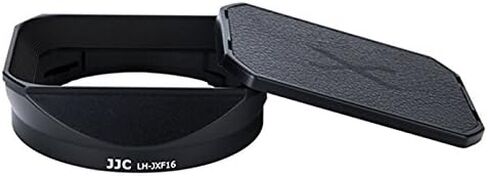 JJC Metal Bayonet Lens Hood for Fujinon XF16mmF2.8 R WR Lens, Fujinon XF 16mm F2.8 R WR Lens Hood, Fuji XF 16mm 2.8 Lens Hood, Compatible with FUJIFILM XF 16mm f/2.8 R WR Lens, Slide Design Hood Cap in Saudi Arabia