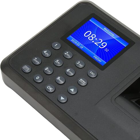 Fingerprint Time Clock, Biometric Fingerprint Machine, Employee Time Clock Recorder, Employee Checking in Recorder for Small Enterprises in Saudi Arabia