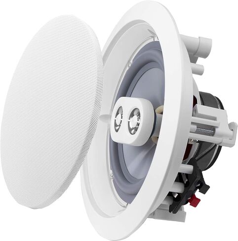 OSD Weatherproof 6.5" in-Ceiling Single Stereo - Dual Tweeter Speaker - ICE600TTWRS in Saudi Arabia