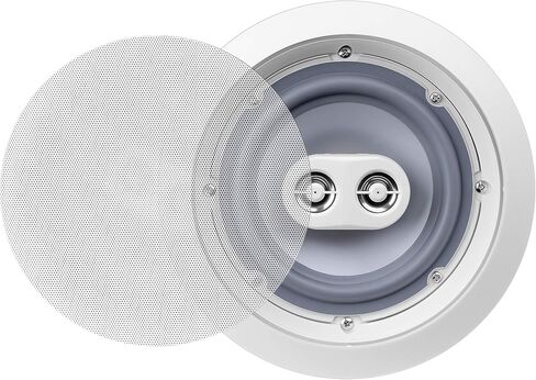 OSD Weatherproof 6.5" in-Ceiling Single Stereo - Dual Tweeter Speaker - ICE600TTWRS in Saudi Arabia