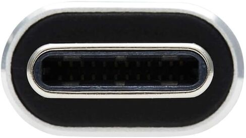 Tripp Lite USB-C to VGA Flat Cable, Flat USB C to VGA Apapter Cable (M/F), 1920 x 1200 60 Hz, Thunderbolt 3 Compatible, Black, 5 in (U444-F5N-VGA) in Kuwait