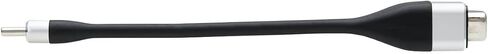 Tripp Lite USB-C to VGA Flat Cable, Flat USB C to VGA Apapter Cable (M/F), 1920 x 1200 60 Hz, Thunderbolt 3 Compatible, Black, 5 in (U444-F5N-VGA) in Kuwait