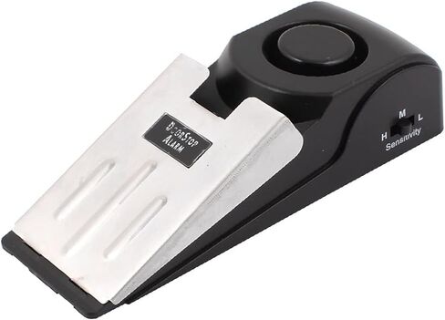New Lon0167 Home Security Door Stop Wedge Siren Alarm System Device Intruder Alert Detection(Home Security Türstopper Keil Sirene Alarm System Gerät Eindringlingsalarmerkennung in Saudi Arabia