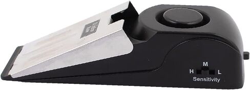 New Lon0167 Home Security Door Stop Wedge Siren Alarm System Device Intruder Alert Detection(Home Security Türstopper Keil Sirene Alarm System Gerät Eindringlingsalarmerkennung in Saudi Arabia