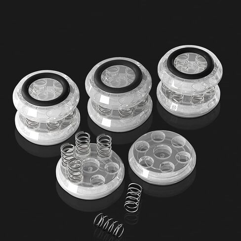 4 Piece Spring Isolation pad Shock Absorber pad Speaker Stand for HiFi amplifiers/Speakers/Turntables/Players Acoustic Isolators in Saudi Arabia