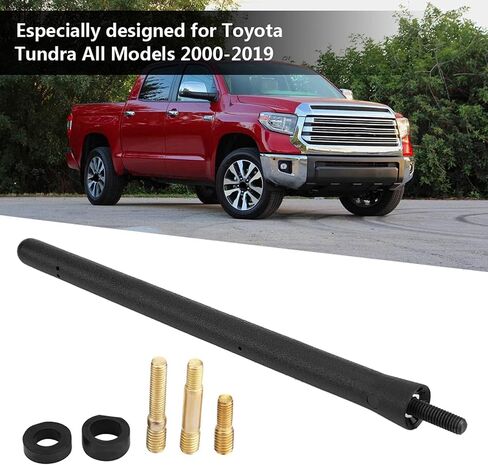Antenna Radio Mast Roof Antenna, 6.75Inches Car Stainless Steel Antenna Mast Fits for Tundra All Models 2000-2019 in Saudi Arabia
