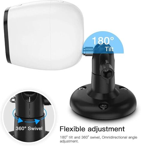 【Latest Version】 Adjustable Indoor/Outdoor Wall Mount for Arlo Essential/XL Gen 2/Pro/2/3/4/Arlo Pro 5s/Ultra/,eufyCam 2C/2C Pro, 2/2 Pro, 3C/S300, 3/S330,Wyze Cam Pan/V3 Camera (2Pack, White) in Kuwait