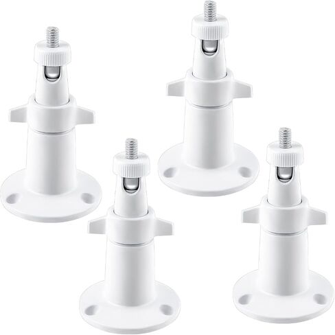 Security Camera Universal Mounting Bracket,Adjustable Indoor/Outdoor Security Wall Metal Bracket, Compatible with Arlo Pro/Pro 2/Pro 3/Pro 4/Ultra/Ultra 2, & with Ring Stick Up Cam Battery (2 Pack) in Saudi Arabia