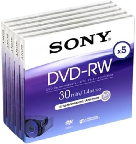 Sony 8cm DVD-RW with Hangtab - Single in Saudi Arabia