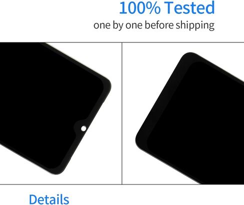 استبدال شاشة OLED لـ OnePlus 7T لشاشة OnePlus 7T LCD 1+7T HD1907 HD1905 HD1900 HD1903 شاشة LCD محول رقمي تعمل باللمس 6.55 بوصة مجموعة قطع إصلاح كاملة (أسود) in Saudi Arabia