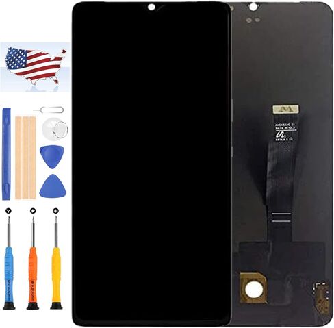 استبدال شاشة OLED لـ OnePlus 7T لشاشة OnePlus 7T LCD 1+7T HD1907 HD1905 HD1900 HD1903 شاشة LCD محول رقمي تعمل باللمس 6.55 بوصة مجموعة قطع إصلاح كاملة (أسود) in Saudi Arabia