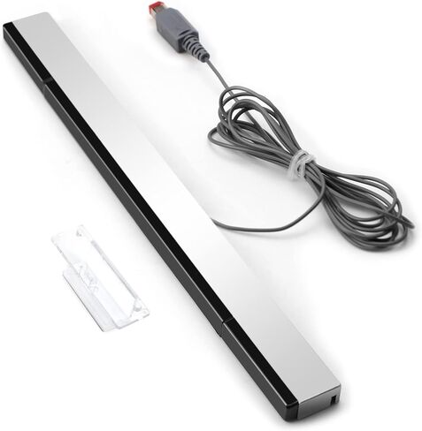 محول سلك طاقة وي 3 في 1 + كيبل وي كيبل فيديو صوتي مركب + شريط مستشعر وي سلكي بالاشعة تحت الحمراء متوافق مع نينتندو وي (ليس لجهاز وي يو) in Kuwait