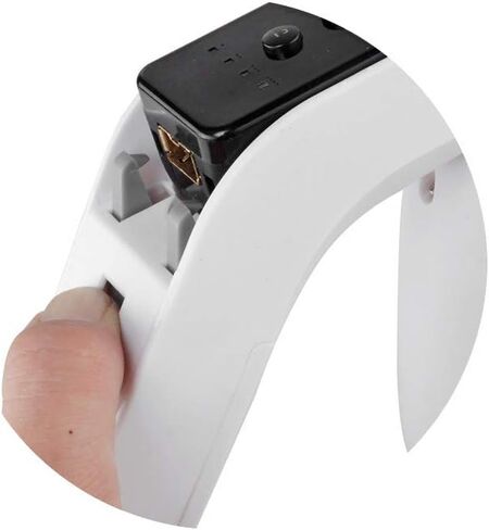TNP Zapper Gun for Nintendo Wii Wireless Blaster Remote Wiimote Controller Game Attachment, Links Remote Nunchuk for Shooting Sport Games Light White in Saudi Arabia