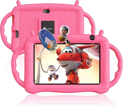 Kids Tablet 7 inch Tablet for Kids 3-7, Toddler Tablet Android 12 2GB RAM+32GB ROM, Parental Control Educational Learning, Netflix,Gift for Boy Girl（Green） in Kuwait
