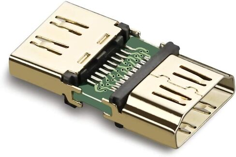 VICTEK 5-Pack HDMI Keystone 4K أنثى إلى أنثى مقرنة بدون تأخير للوحة الحائط - أبيض in Saudi Arabia