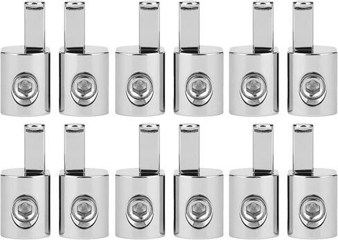 12Pcs 1/0 Gauge to 4 Gauge Pin AWG Power Wire Reducer Car Audio Amp Terminal New in Saudi Arabia