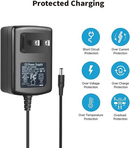 محول إمداد الطاقة Tonton 12V 2A 2000MA DC US CCTV لنظام كاميرا أمان المنزل، وكاميرات المراقبة DVR NVR وIP، وإضاءة LED، وجهاز التوجيه والإلكترونيات المنزلية in Saudi Arabia