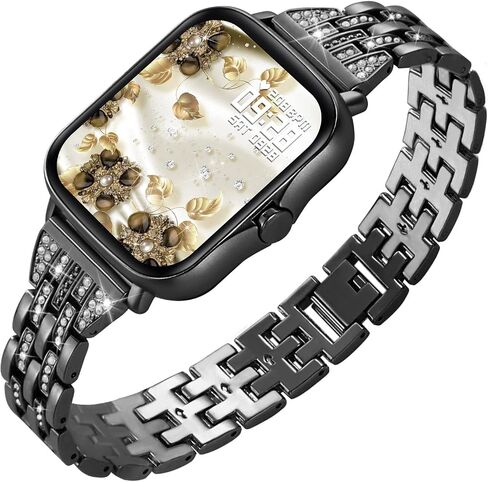 Smart Watch for Women, Call Receive/Dial Smartwatch for Android iOS Phones, Waterproof Activity Fitness Tracker with Full Touch Color Screen Heart Rate Sleep Monitor Pedometer, Gifts for Women in Kuwait