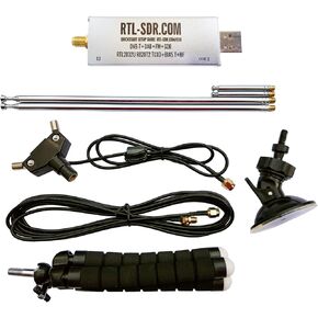 V3 R860 RTL2832U 1PPM TCXO HF Bias Tee SMA Software Defined Radio with Dipole Antenna Kit