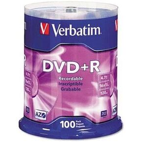 Verbatim DVD+R Recordable Disc
