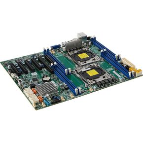 Supermicro Motherboard MBD-X10DRL-I-B LGA2011 E5-2600v3 C612 DDR4 PCI-Express SATA ATX صندوق بني in Kuwait