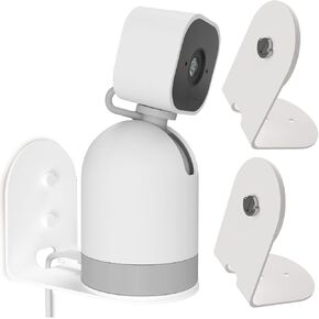 Zwolf Metal Wall Mount for Blink Mini Pan Tilt Camera(Black/Pack of 2) | Made of aluminum alloy, sturdy, durable and elegant,Provide Better Viewing Angles for Blink Mini Pan Tilt Mount in Kuwait