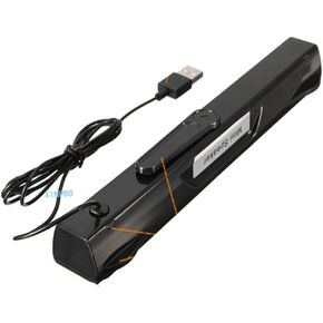 UKCOCO PC Sound Bar Sound Bar for Tv Speakers for PC USB Soundbar Tv Sound Bar Surround Sound Bar Television Audio Trumpet Small Stereo Black Soundbar in Kuwait
