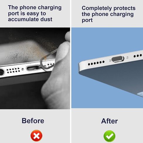 ASKUBSKU سدادات مضادة للغبار لهاتف iPhone 14 Pro Max 13 12 SE [5 عبوات]، سدادات منافذ Lightning لواقي منفذ شحن Apple، قابس مضاد للغبار لهاتف iPhone 13 Pro Max SE 12 11 X XR لـ Airpods Pro in Saudi Arabia