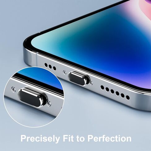 ASKUBSKU سدادات مضادة للغبار لهاتف iPhone 14 Pro Max 13 12 SE [5 عبوات]، سدادات منافذ Lightning لواقي منفذ شحن Apple، قابس مضاد للغبار لهاتف iPhone 13 Pro Max SE 12 11 X XR لـ Airpods Pro in Saudi Arabia