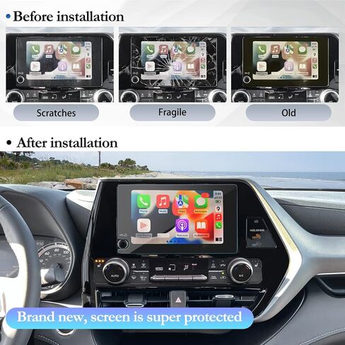 SKTU for 2025 2026 Toyota 4Runner Screen Protector 14 Inch for 2025+ Toyota 4Runner (Limited/Platinum/TRD Pro/Trailhunter) 14-Inch Touchscreen [Ultra HD, Anti Glare&Scratch, 9H Hardness] Toyota 4Runner 2025 2026 Accessories in Saudi Arabia
