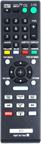 New RMT-B116A Replace Remote Compatible with Sony Blu-ray Disc DVD Player BDP-BX58 BDP-BX38 BDP-S280 BDP-S310 BDP-S380 BDP-S480 BDP-S580 BDPBX58 BDPBX38 BDPS280 BDPS310 BDPS380 BDPS480 BDPS580 in Saudi Arabia