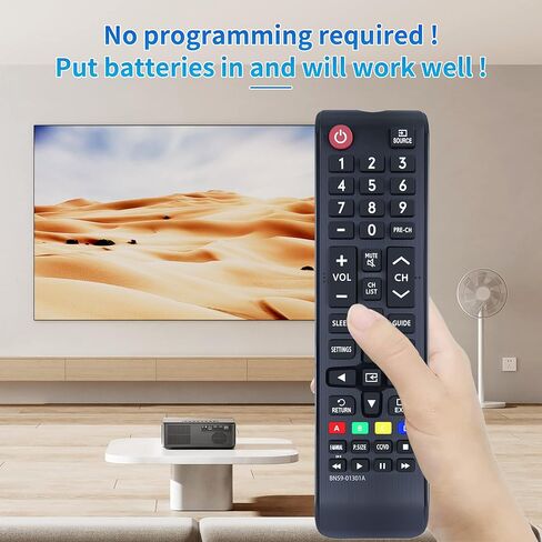 BN59-01301A استبدال جهاز التحكم عن بعد ينطبق على تلفزيون سامسونج UN40NU7100 UN43NU7100 UN50NU7100 UN55NU7100 UN58NU7100 UN75NU7100 UN32N5300 UN55NU6900 UN43NU6900 UN50NU6900 UN65NU6900 UN75NU6900 UN55NU73 00 in Kuwait
