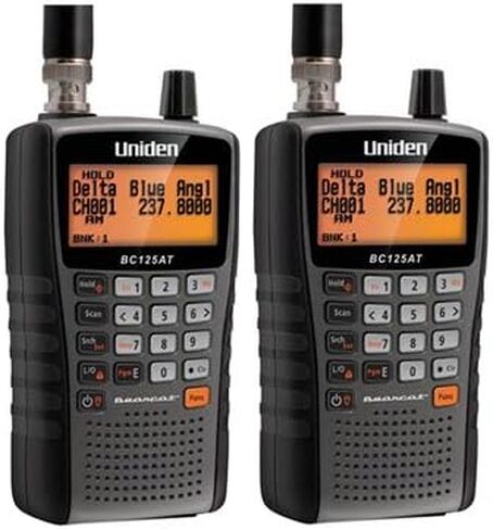 Uniden Bearcat BC125AT 500 Alpha Tagged Channel Bearcat Handheld Scanner (2-Pack) in Saudi Arabia