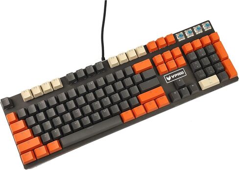 Carbon Miami PBT Double Shot Cherry Profile ANSI Backlit Keycaps for MX Mechanical Keyboard Melody 96 KBD75 68 61 87 104 Keychron(Only Keycap) (Carbon) in Saudi Arabia