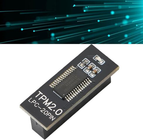 TPM2.0 Module Motherboard, LPC 20Pin TPM Module for Win11 2.0 System, GC TPM 2.0 Module for GIGABYTE for ASRock Platform Protection Module in Saudi Arabia