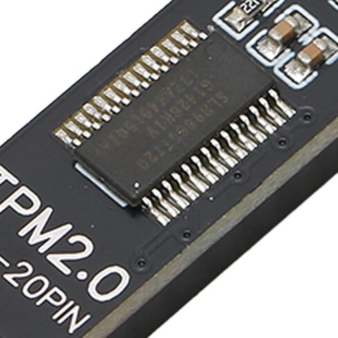 TPM2.0 Module Motherboard, LPC 20Pin TPM Module for Win11 2.0 System, GC TPM 2.0 Module for GIGABYTE for ASRock Platform Protection Module in Saudi Arabia