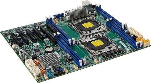 Supermicro Motherboard MBD-X10DRL-I-B LGA2011 E5-2600v3 C612 DDR4 PCI-Express SATA ATX صندوق بني in Kuwait
