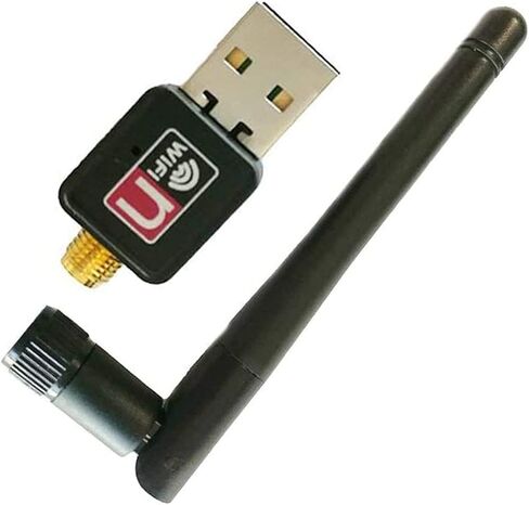 WiFi for Raspberry Pi - Antenna and Instructions Included - Plug and Play by Detroit DIY Electronics w/ 1 Year Warranty in Saudi Arabia