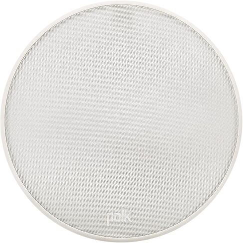Polk Audio VT60 6.5-inch 2-Way in-Ceiling Speakers(4 Speakers), Easy Installation, Ideal for All Rooms (White Paintable Grilles) Four Speaker Pack in Kuwait