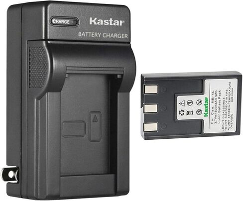 Kastar 2-Pack Battery and AC Wall Charger Replacement for Canon PowerShot S410, S500, IXY Digital 200, 200a, 300, 300a, 320 Cameras in Saudi Arabia