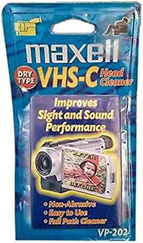 Maxell VHS-C Dry Head Cleaner (VP-202) in Saudi Arabia
