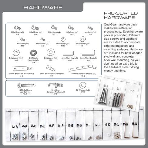 حامل سقف لجهاز العرض eHotCafe ابيض in Kuwait