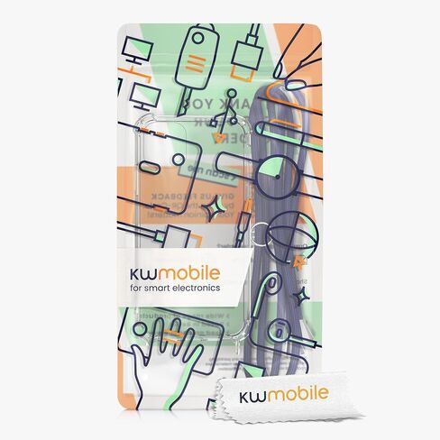 kwmobile Crossbody Case Compatible with Apple iPhone 11 Pro Case - Clear TPU Phone Cover w/Lanyard Cord Strap - Transparent/Black in Saudi Arabia