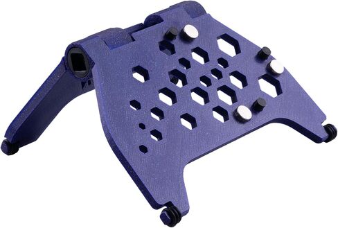 حامل مغناطيسي قابل للتعديل مطبوع ثلاثي الأبعاد من Azeron لنماذج Azeron Cyborg وCyborg-Compact والكلاسيكية والمدمجة. (جالاكسي بيربل) in Kuwait