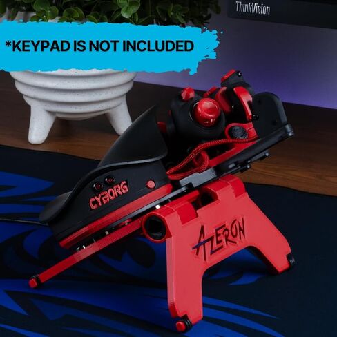 حامل مغناطيسي قابل للتعديل مطبوع ثلاثي الأبعاد من Azeron لنماذج Azeron Cyborg وCyborg-Compact والكلاسيكية والمدمجة. (جالاكسي بيربل) in Kuwait